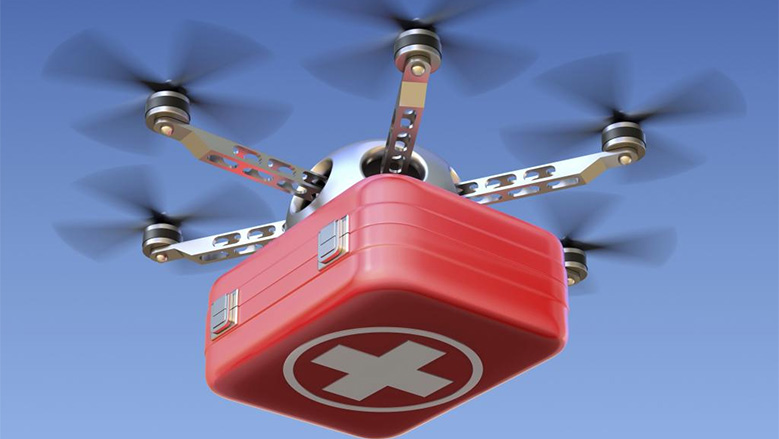 Emergency medical drones will be put into operation