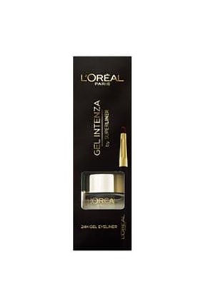 L'Oreal Paris Gel Black Eyeliner - Gel Intenza 24H Gel Eyeliner 01 Pure Black 3600522059448