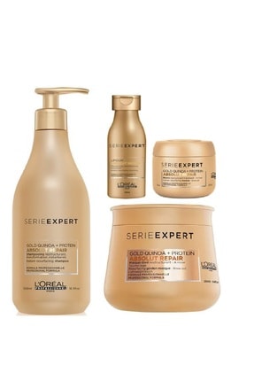 L'oreal Professionnel Absolut Repair Lipidium Adhesive Series - Travel Boy Gift Hair Care Set 3474636481728