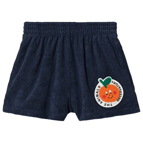 Navy Poodle Fruit Patch Shorts