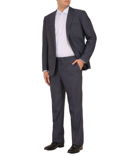 PAUL SMITH PRINCE OF WALES CHECK SUIT CHARCOAL