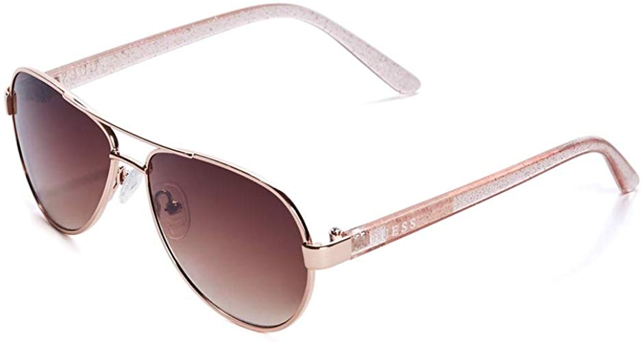 Glitter Aviator Sunglasses