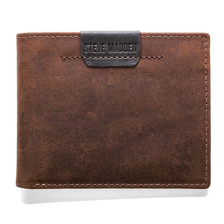 Dakota Leather Stitch Detailed Bi-Fold Wallet