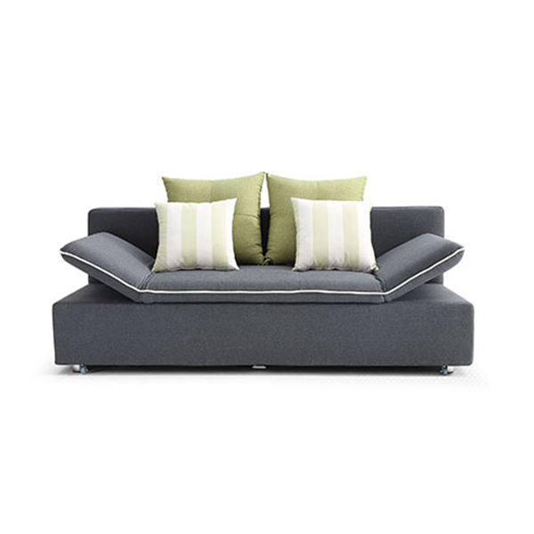 Sofa Gray Edge White Kant